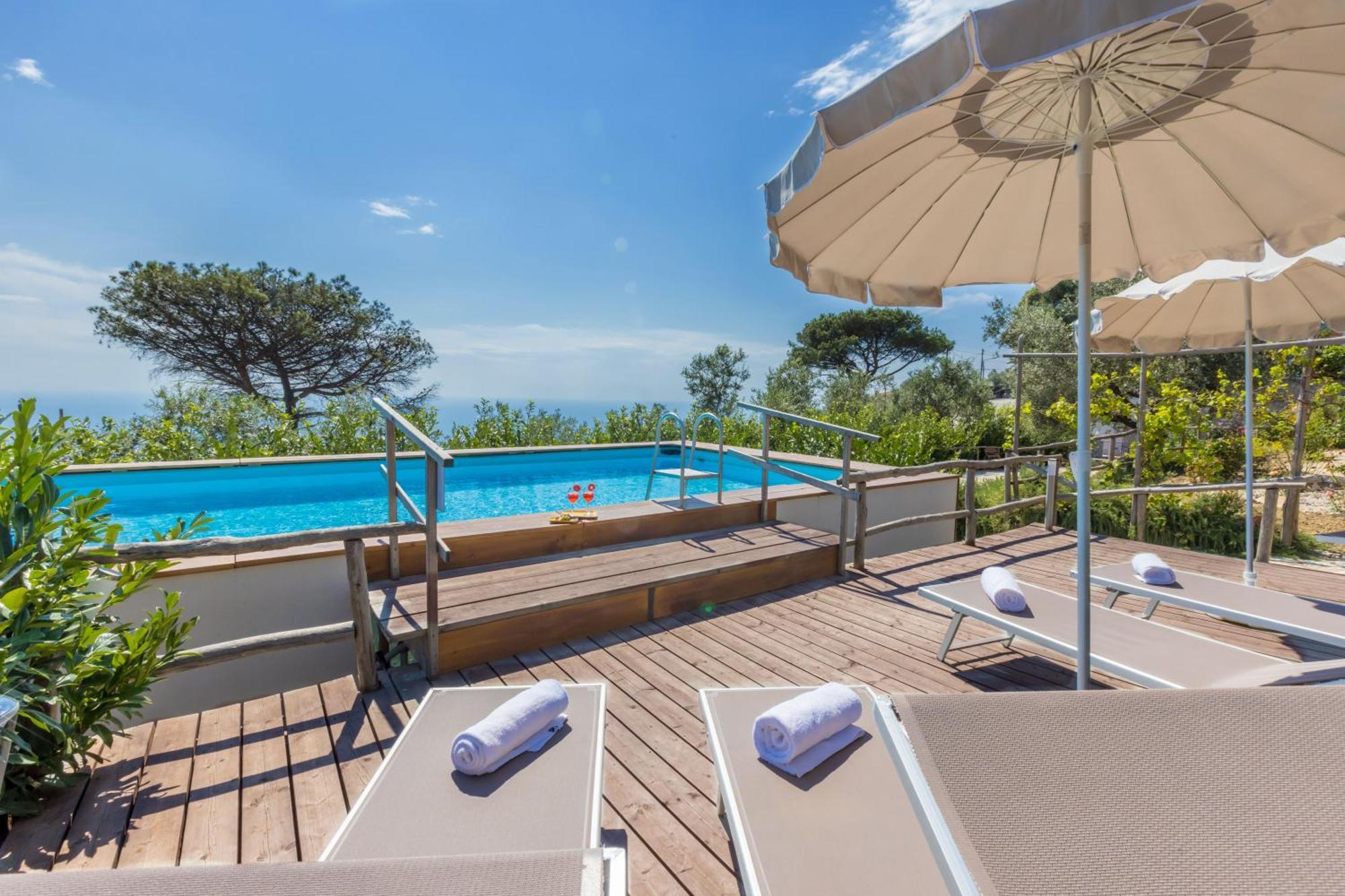 Villa Fedora Sea&Stars Massa Lubrense Exterior foto