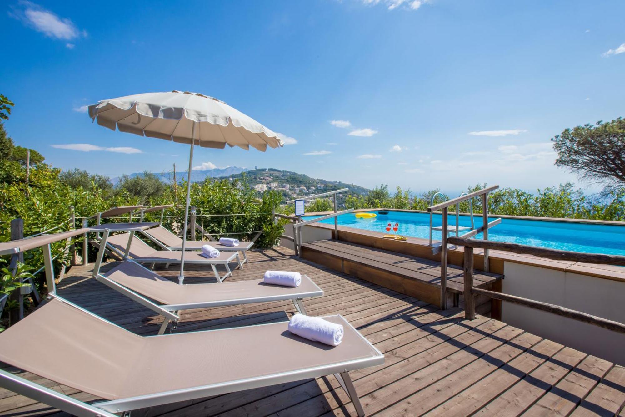 Villa Fedora Sea&Stars Massa Lubrense Exterior foto