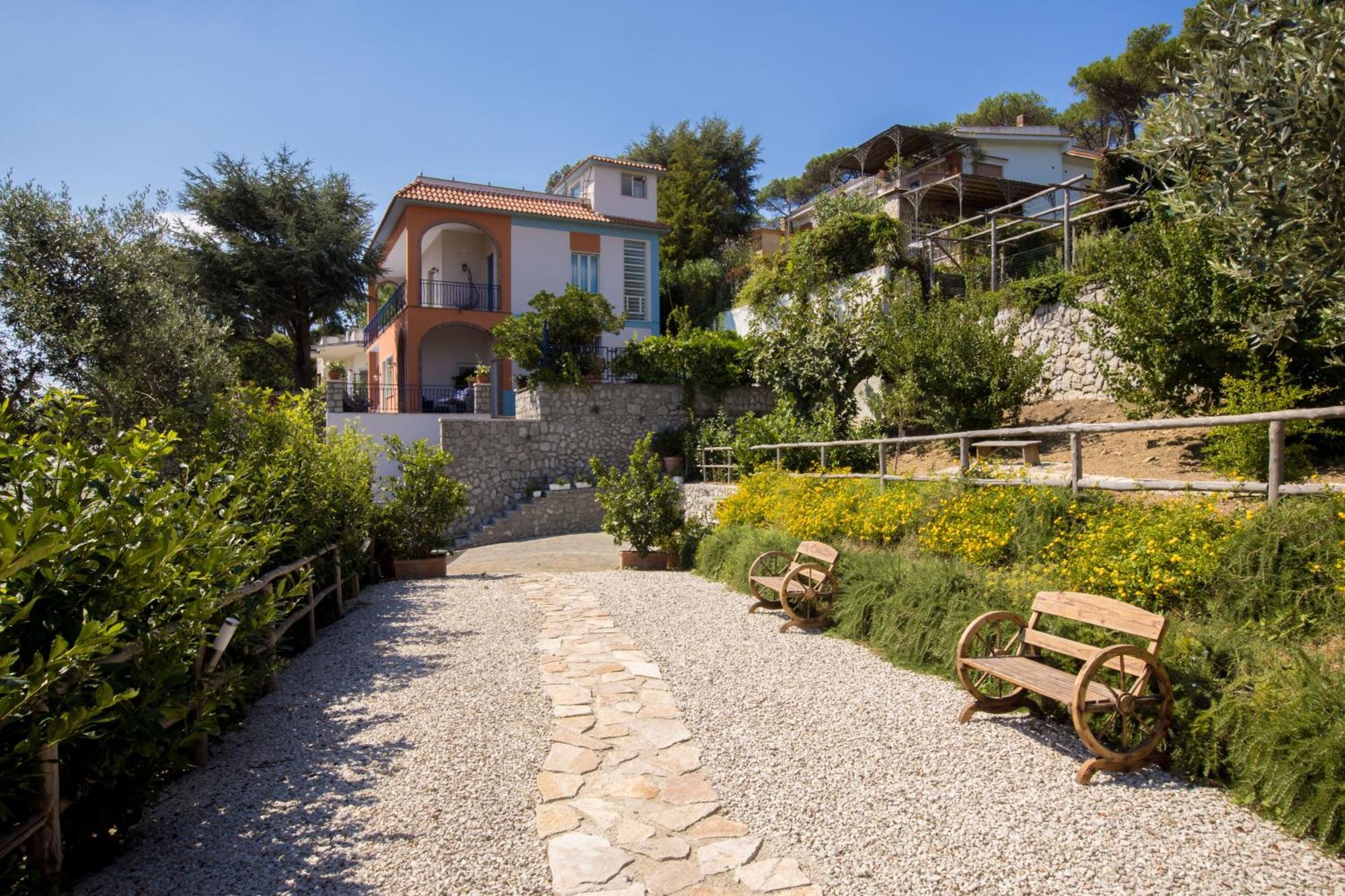 Villa Fedora Sea&Stars Massa Lubrense Exterior foto